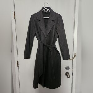 Vero Moda Long Gray Coat - L